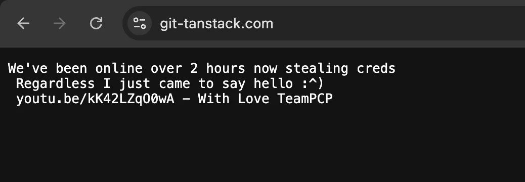 We've been online over 2 hours now stealing creds Regardless I just came to say hello :^) With Love TeamPCP