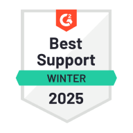 Gartner Best Support Winner Logo
