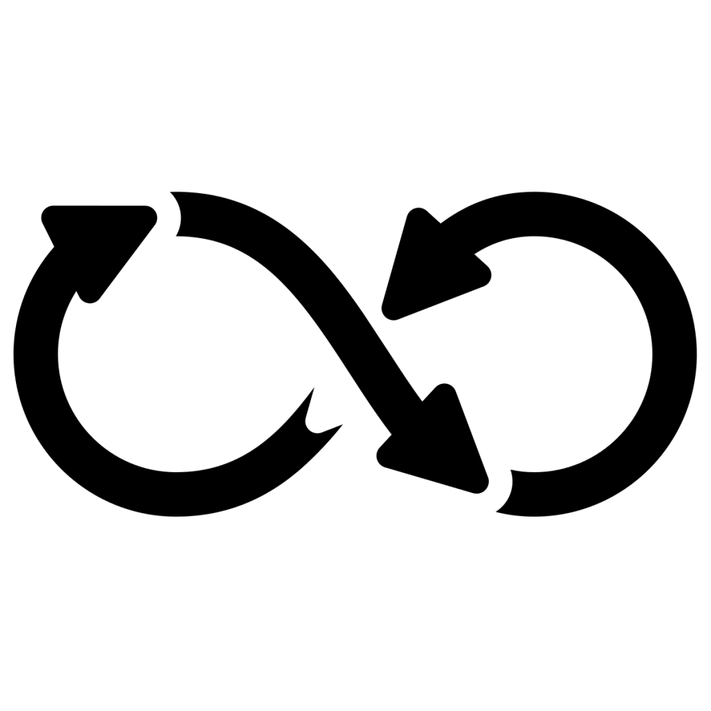 continuous flow icon